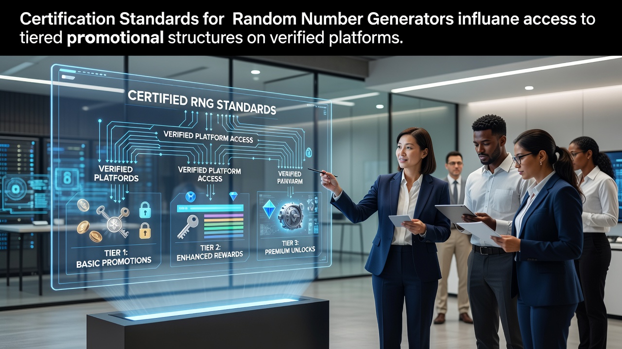 Certification process for random number generators in verified gaming platforms